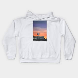 Small Town Sunset Kids Hoodie